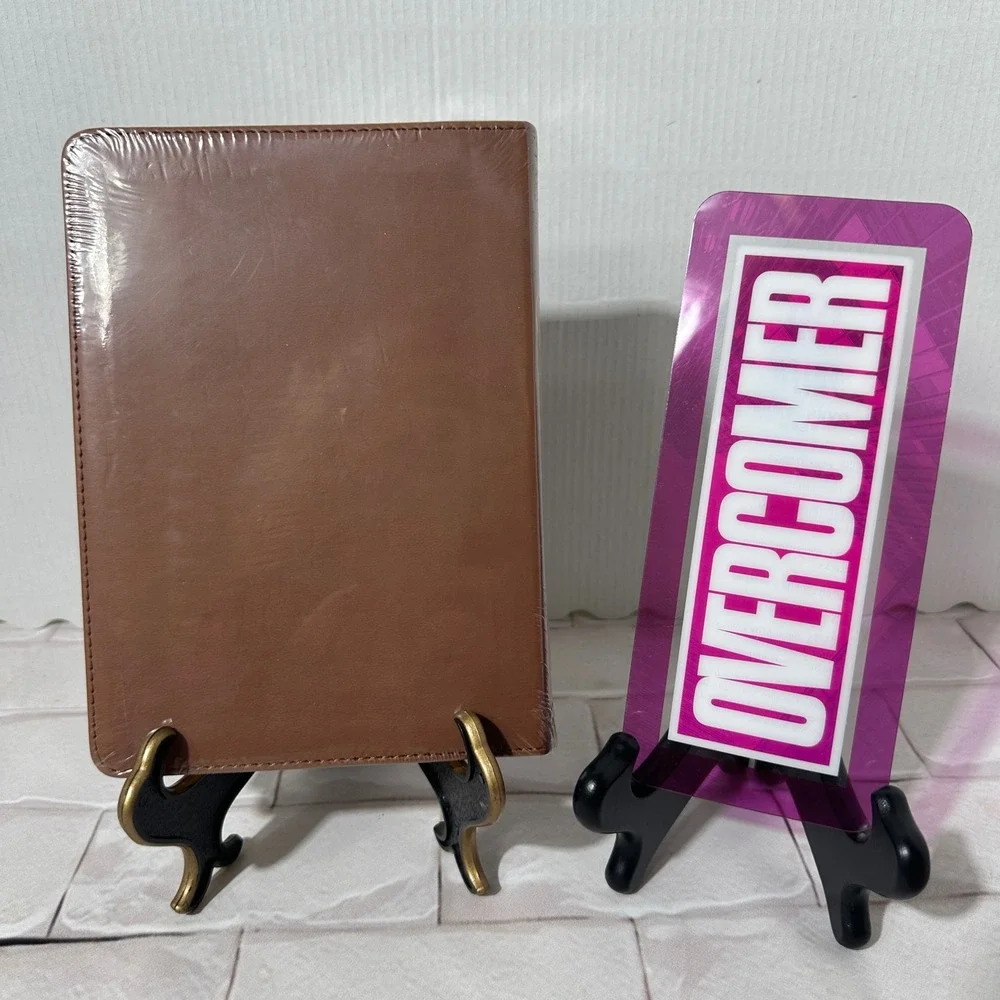 David Jeremiah Greater Purpose Christian Bible Brown Leather Cover‎ NEW Sealed